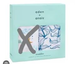 【未使用】aden+anais swaddles 1枚