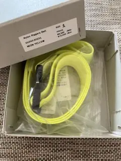 Graphpaper Nylon Riggers Belt ネオンイエロー 1