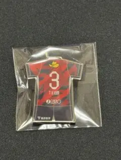 【3 キムテヒョン】　25プレイヤーズピンバッジ
