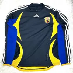 07-08 日本代表　トレーニングシャツ 長袖 adidas Mサイズ