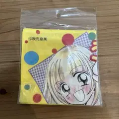 新品秋元奈美 イラスト ハンカチ うるきゅー