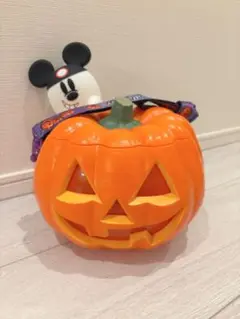 ディズニー ハロウィン ミッキー かぼちゃ ポップコーンバケット 2024