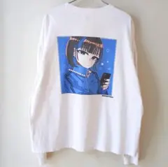 SCENE TOKYO スマホガール 長袖Tシャツ ロンT おにぎりまん L