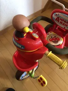 それいけ！アンパンマンデラックスⅡ　レッド 2025年最新】三輪車 それいけ!アンパンマンデラックスII レッド