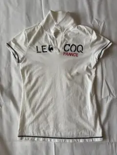 【美品】LE COQ SPORT ゴルフウェア レディース フロントロゴ