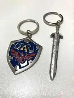 ゼルダの伝説 ティアーズオブキングダム 一番くじ キーリング ハイラルの盾