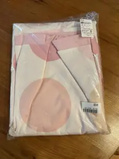 ピンクとホワイトのドット掛け布団カバー