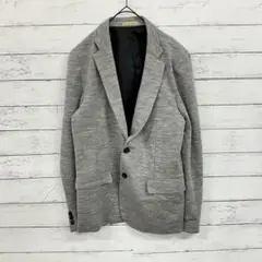 ショウオブザリアルユー グレー ジャケット 無地 シンプル Lサイズ