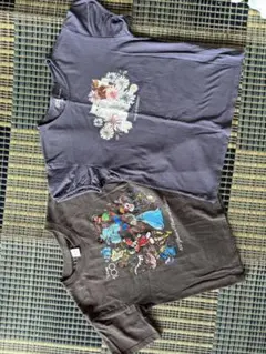 UNIQLO 猫とディズニーキャラクターTシャツセット