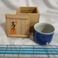 岡本篤　作 釉裏紅瑠璃角皿5客 共箱　栞あり 父は岡本欣三 岡本篤 作 釉裏紅瑠璃角皿5客 共箱 栞あり 父は岡本欣三 - メルカリ