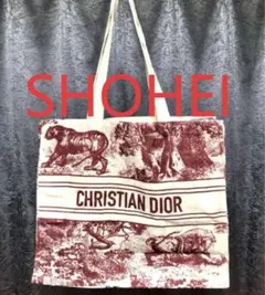 非売品Dior トワルドゥジュイ　底板付トートバッグ ノベルティ
