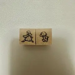 pepin　スタンプ　紙ものコロコロ　新品未使用　２点セット　ペピン