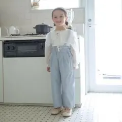 ☆Lycee mine. リセマイン 取り外せるサスペンダー付きリラックスパンツ