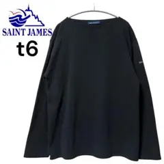 美品 セントジェームス ウェッソン ブラック T6 OUESSANT