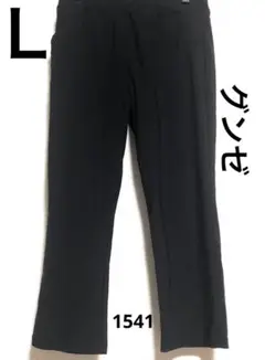 グンゼ　footgallery 紺色　Ｌ　クロップド丈パンツ　レギンス