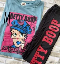 Betty Boop　ベティちゃん　薄手　上下セット　ルームウェア　M