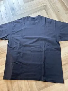試着のみ　24ss COMOLI コモリ　コットンジャージ半袖　フェードブラック