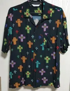 M.S.M.L. カラフル十字架 半袖シャツ