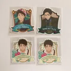 Free! バースデイ ステッカーコレクション 山崎宗介　4点