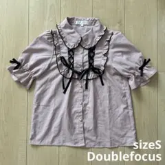 Doublefocus フリルブラウス サイズS
