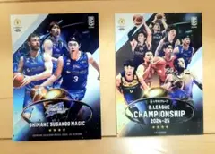 ２枚組　島根スサノオマジック　チャンピオンシップ　ステッカー　Bリーグ　くじプラ