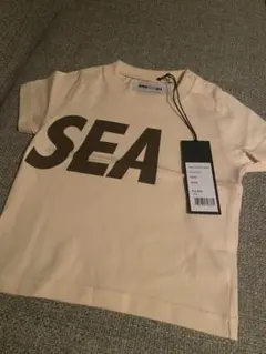希少【新品未使用】WIND AND SEA キッズロゴTシャツ