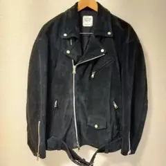 UNITED TOKYO オーバーサイズ スエードライダースジャケット