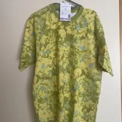 Workman 花柄 コットンTシャツ Lサイズ