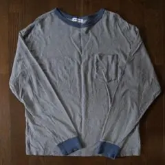 "four seasons" micro stripe l/s t-shirt