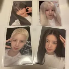 i-dle アイドゥルWe are タワレコ特典　4枚セット