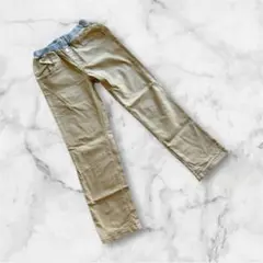 グランド　キッズ140 ブラウン　ボトムス　ウエストゴム　美品