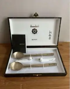 韓国　シルバー  匙 箸 セット　カトラリー　銀AG 800/93.75g m10303472753_1.jpg?1736685857
