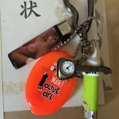オリーブオイル キーホルダーとライターセット