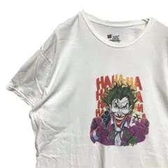 BJOB ムービー Tシャツ 古着 白 ジョーカー JOKER アメコミ 映画