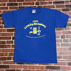 《両面ビッグプリント》海外古着ギルダン企業デザインTシャツサイズL