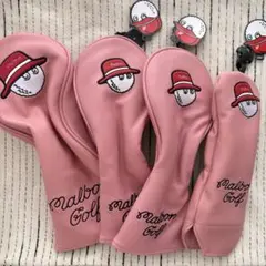 Malbon Golf ゴルフ ヘッドカバー 4 点セット1+3+5+UT