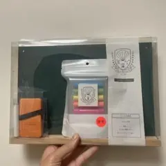 新品未使用　ちいさな黒板　蛍光チョーク6本セット
