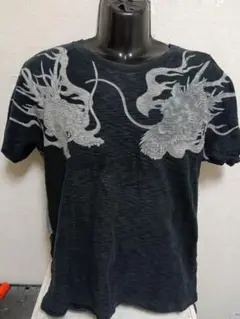 satori サトリ　和柄　龍刺繍　Tシャツ