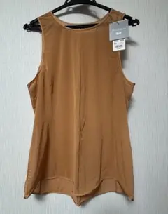 新品未使用UNIQLOユニクロマメクロゴウチシアータンクトップ 3XLブラウン