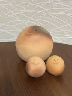 ＊沖縄限定品＊音が鳴る陶器の置き物 中.小3つセット