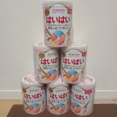 WAKODO 和光堂 はいはい 粉ミルク 大缶6缶セット
