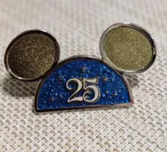 ミッキーマウス 25周年 ピンバッジ