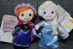 アナと雪の女王 ぬいぐるみバッジ
