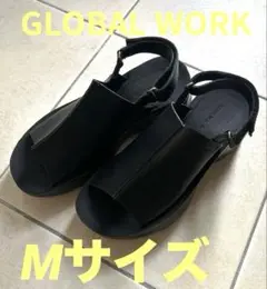 【今日まで‼️】グローバルワーク厚底サンダルレディースMサイズ（23～23.5）