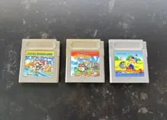 ゲームボーイ ソフト 3本セット まとめ売り スーパーマリオランド ぬし釣り