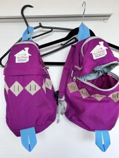KID'S PACKERS 紫 リュック　2個セット　kids