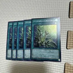 ドゥームズ　コマンドドゥム　ドゥーク　ノーマル4枚＋シークレットレア1枚
