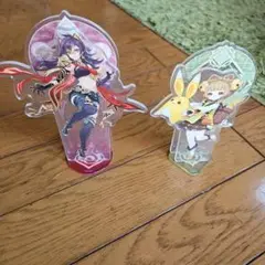 原神　アクリルスタンドセット　ディシア、ヨォーヨ