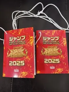 ジャンプビクトリーカーニバル2025 パスポート ２冊