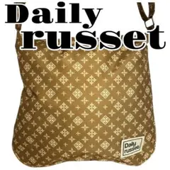 Daily russet デイリーラシェット ショルダーバッグ モノグラム柄